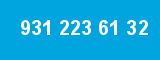 931 223 61 32 931 223 61 32